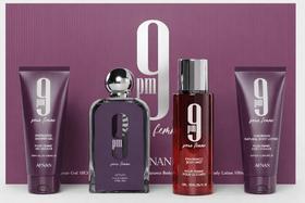 Afnan 9PM Pour Femme Kit Presente Lilás Eau de Parfum 100ml Afnan 9PM Pour Femme Kit Presente Lilás Eau de Parfum 100ml