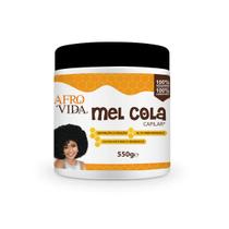 Afro Vida - Mel cola para Cachos Naturais e Orgânicos 550g