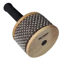 Afuché Metal Médio X-Pro LP Percussion Cabo Emborrachado