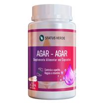 Agar Agar Puro 500mg 60 Cáps Original