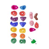 Agarras De Escalada Em Rocha Multicoloridas Grandes 19 30pcs Grips Para Parede De Rocha