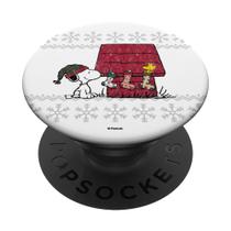 Agarre PopGrip para celular Snoopy da Peanuts Design de Natal Agarre PopGrip para celular Snoopy da Peanuts Design de Natal