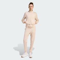 Agasalho Adidas Feelcozy TS Feminino Bege e Branco Agasalho Adidas Feelcozy TS Feminino Bege e Branco