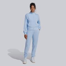 Agasalho Adidas TR 3 Stripes Feminino Azul