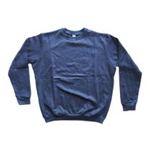 Agasalho Blusa de Moletom Flanelado Leve Unissex Fechado Sem Capuz Masculino / Feminino