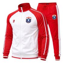 Agasalho Conjunto Inglaterra Seleção Jaqueta Calça Copa Branco/Vermelho - Agasalho Conjunto Inglaterra Seleção Jaqueta Calça Copa Branco/Vermelho -