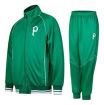 Agasalho Conjunto Inverno Masculino Jaqueta Calça Palmeiras Spr Trilobal 1914