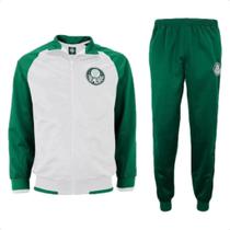 Agasalho Conjunto Masculino Jaqueta Calça Palmeiras Trilobal Verde Branco Agasalho Conjunto Masculino Jaqueta Calça Palmeiras Trilobal Verde Branco