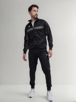 Agasalho Conjunto Masculino Kappa Sportswear Trilobal Chumbo Agasalho Conjunto Masculino Kappa Sportswear Trilobal Chumbo