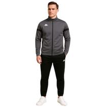 Agasalho Conjunto Masculino Kappa Sportswear Trilobal Cinza Agasalho Conjunto Masculino Kappa Sportswear Trilobal Cinza