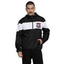 Agasalho Corta Vento Com Capuz Jaqueta Frio Corinthians Agasalho Corta Vento Com Capuz Jaqueta Frio Corinthians