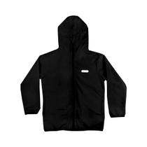 Agasalho Corta Vento Light Infantil Preto WSS Shape