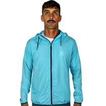 Agasalho Corta Vento Light Masculino Azul Claro WSS Flower