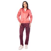 Agasalho Feminino Mizuno Basic II Esportivo Salmão/Vinho Agasalho Feminino Mizuno Basic II Esportivo Salmão/Vinho