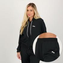 Agasalho Fila Flow Feminino Preto