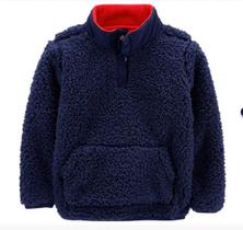 Agasalho Infantil Menino Marinho Peluciada Carter'S