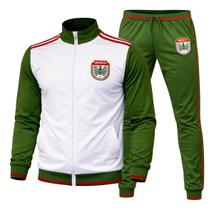 Agasalho Jaqueta Conjunto Calça Masculino Inverno Frio Europeu Copa Seleção Mexico