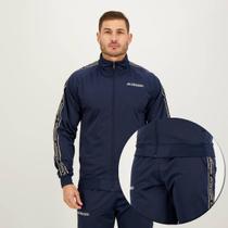 Agasalho Kappa Logo Trilobal Sport Suit Marinho