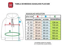AGASALHO MALHA PLUS SIZE BLUSÃO DE FRIO Masculino Capuz Tamanho Grande Especial