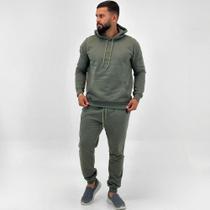 Agasalho Malwee Moletom Blusa Canguru com Calça Jogging Masculino