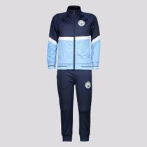 Agasalho Manchester City Trilobal Infantil Marinho/Celeste - LOTUS