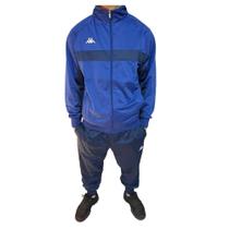 Agasalho masculino conjunto esporte kappa vinc jaqueta calça