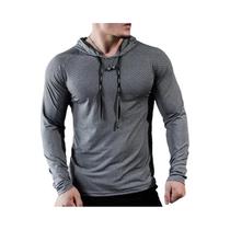 Agasalho Masculino Fitness para Corrida e Treino - Com Capuz