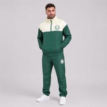 Agasalho Palmeiras Poliamida Malha III Verde e Off-White Agasalho Palmeiras Poliamida Malha III Verde e Off-White
