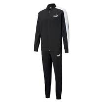 Agasalho puma baseball tricot - preto g