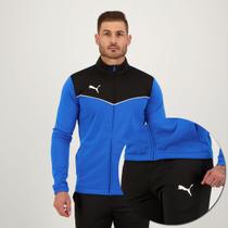 Agasalho Puma Individual Rise Azul e Preto