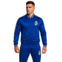 Agasalho Real Madrid Conjunto Masculino Jaqueta Calça Balboa Agasalho Real Madrid Conjunto Masculino Jaqueta Calça Balboa