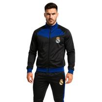 Agasalho Real Madrid Conjunto Masculino Jaqueta Calça Balboa Agasalho Real Madrid Conjunto Masculino Jaqueta Calça Balboa
