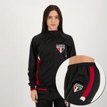 Agasalho São Paulo Trilobal Feminino II Preto