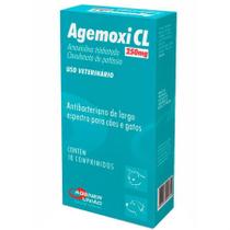 Agemoxi CL 250mg Agener União Com 10 comprimidos