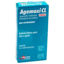 Agemoxi CL 250mg com 10 Comprimidos - AGENER UNIAO