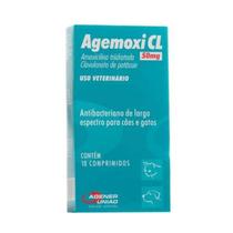 Agemoxi cl 50mg 10comprimidos Agemoxi cl 50mg 10comprimidos