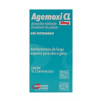Agemoxi CL 50mg Caixa 10 Comprimidos - Agener União
