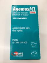 Agemoxi Cl Agener União 50mg 10 Comprimidos