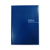 Agenda 2024 costurada 168f azul - kaz