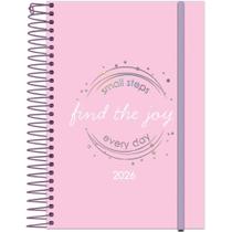 Agenda 2024 Fluor MIX SOFT 130X188MM Pacote com 05 Unidades