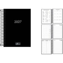 Agenda 2024 Napoli CD Espiral 176 Folhas - Pacote com 05