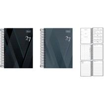 Agenda 2024 SPOT Capa Dura Espiral 200 Folhas - Pacote com 4 Unidades
