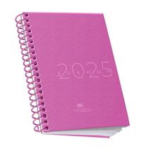 Agenda 2025 Dac Espiral Diaria Vision Rosa 4602