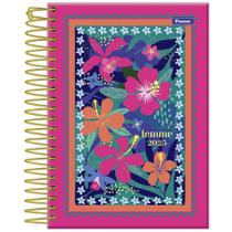 Agenda 2025 Diária Esp 176Fls Femme Flores Rosa Foroni