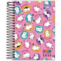 Agenda 2025 Diária Esp Mini Pop Collection Gatos Foroni