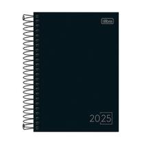 Agenda 2025 Espiral Basic Preta Tilibra