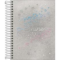 Agenda 2025 Tilibra shine 117x164mm com 176 folhas