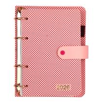 Agenda 2026 Argolada Rose Gold Poa Divisorias