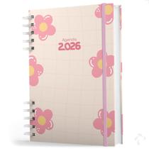 Agenda 2026 Capa Dura Planejamento Semanal Completo Lovely
