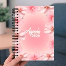 Agenda 2026 Coleção Floral 1 Dia Por Página